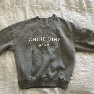 Anine Bing Crewneck Hoodie